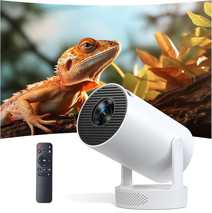 Top Mini Projector 1080P Android 11 with WiFi & Bluetooth