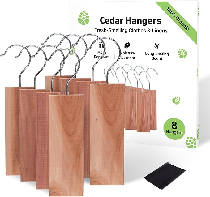 Top Cedarwood Moth Repellent Blocks for Wardrobe