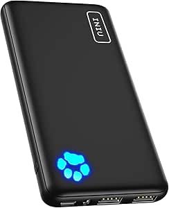 INIU Power Bank, Portable Charger 10000mAh Slimmest & Lightest High-Speed USB C Input & Output, PowerBank Triple 3A Phone Battery Pack, Travel Charger for iPhone 17 16 15 14 Plus Pro Samsung iPad etc - Featured