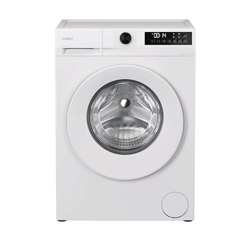 CANDY Quick Pro Washing Machine, 10kg Wash, 1400 RPM, A-20 Energy Class, 16 Programmes, Pro Active Wash, BuiltTo Last, White-White, 55x60x85 cm - GD 4108-80 - Featured