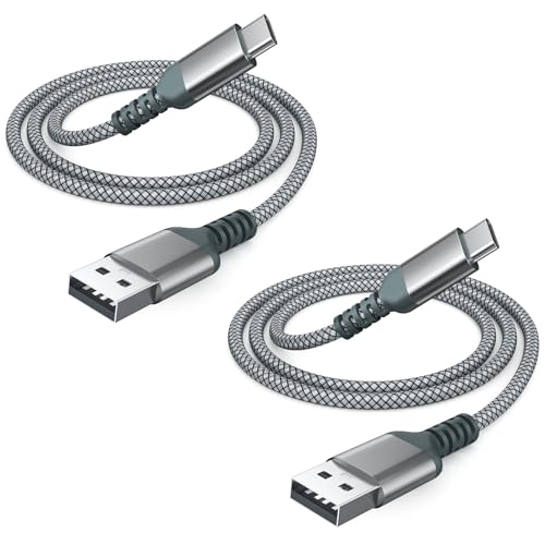 USB to USB C Cable, Fast Charging Type C Cable for iPhone 16/16 Pro Max 15 Pro 15 Plus, iPad, Samsung Galaxy and Other Type-C Devices (2 Pack) (4ft) - Featured