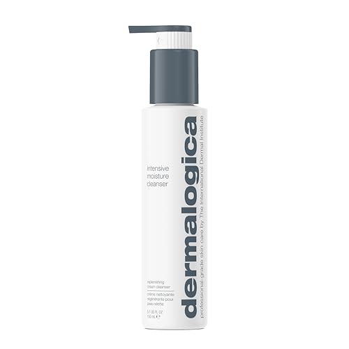 Dermalogica Intensive Moisture Cleanser - Light, Creamy Cleanser with Bioreplenish Complex, Nourishes Dry Depleted Skin, Removes Impurities for Luminous Soft Skin, All Skin Types, 150ml - Featured
